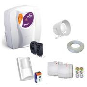 Alarme S/ Fio 3 Sensores 100 metros 2 Controles Lancamento Genno